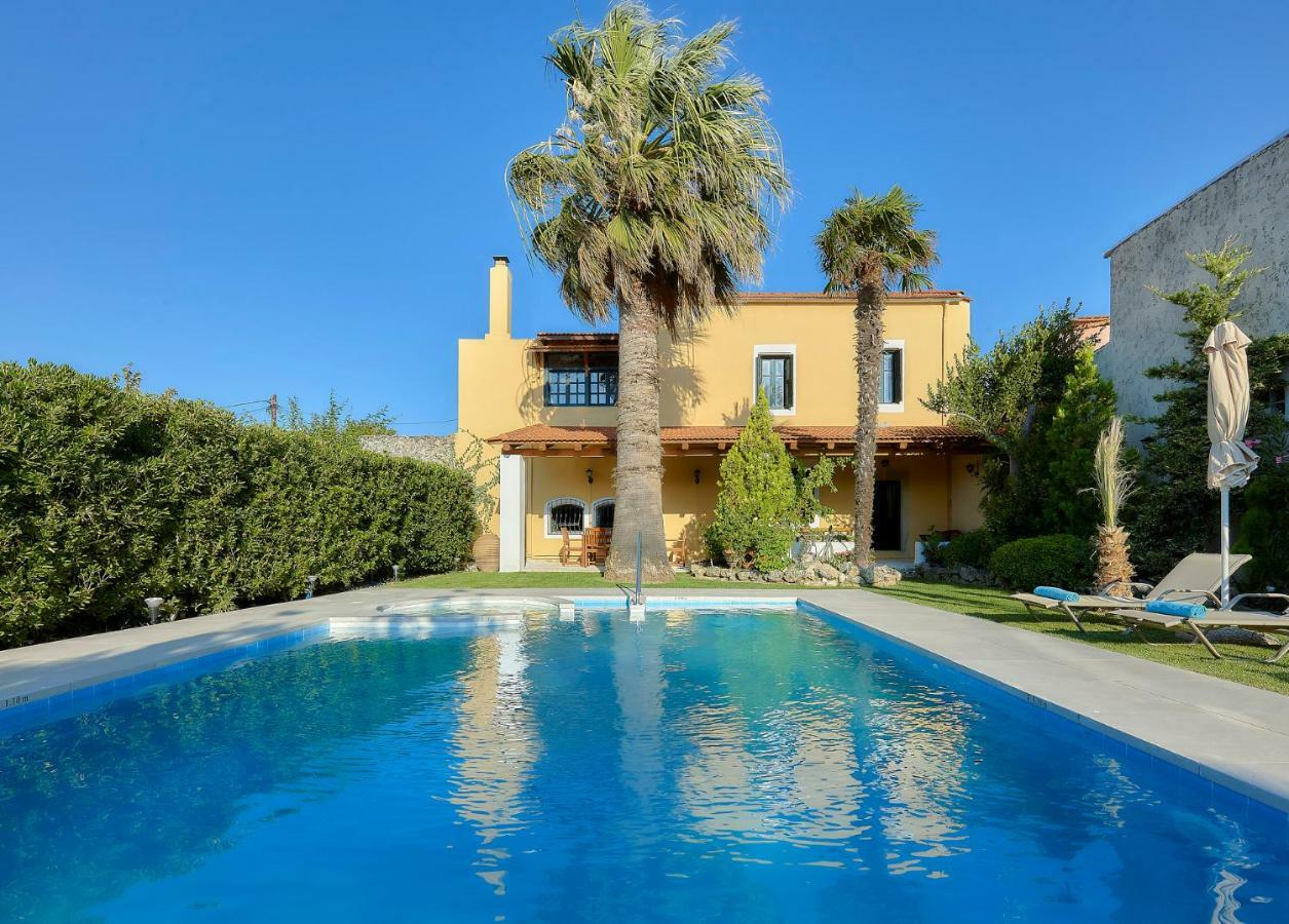 Castello Villa Daphnes - Private Pool & Whirlpool Dhafnes Eksteriør bilde