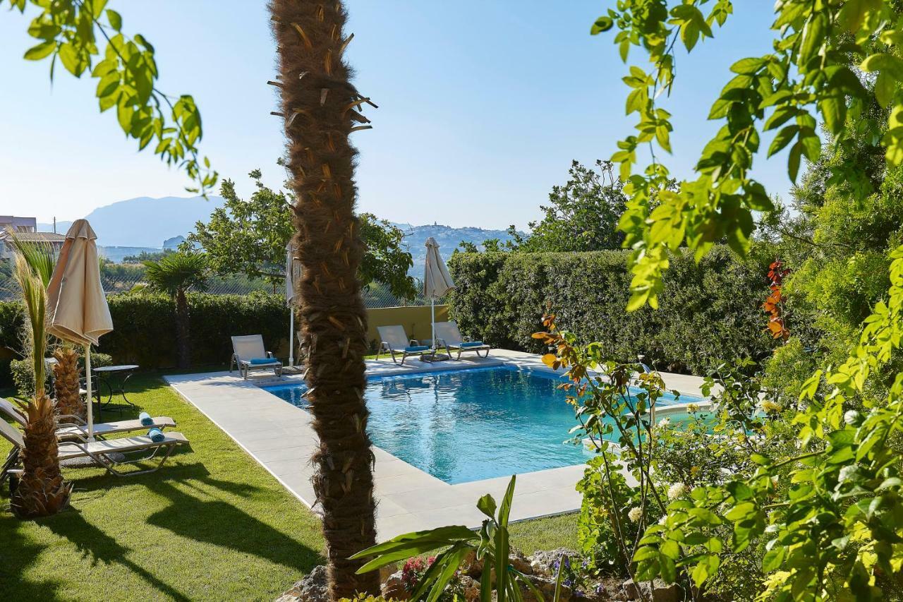 Castello Villa Daphnes - Private Pool & Whirlpool Dhafnes Eksteriør bilde